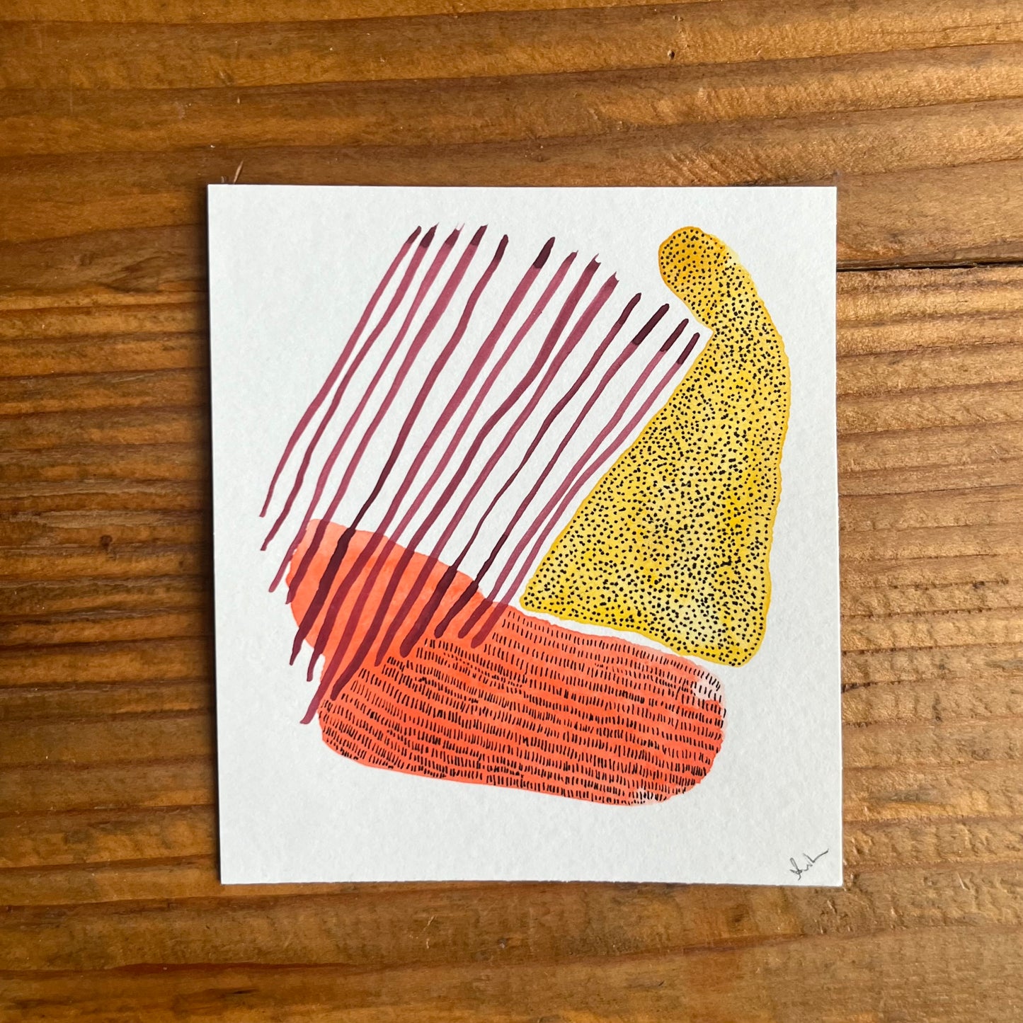 'Leopard' Abstract (Original)