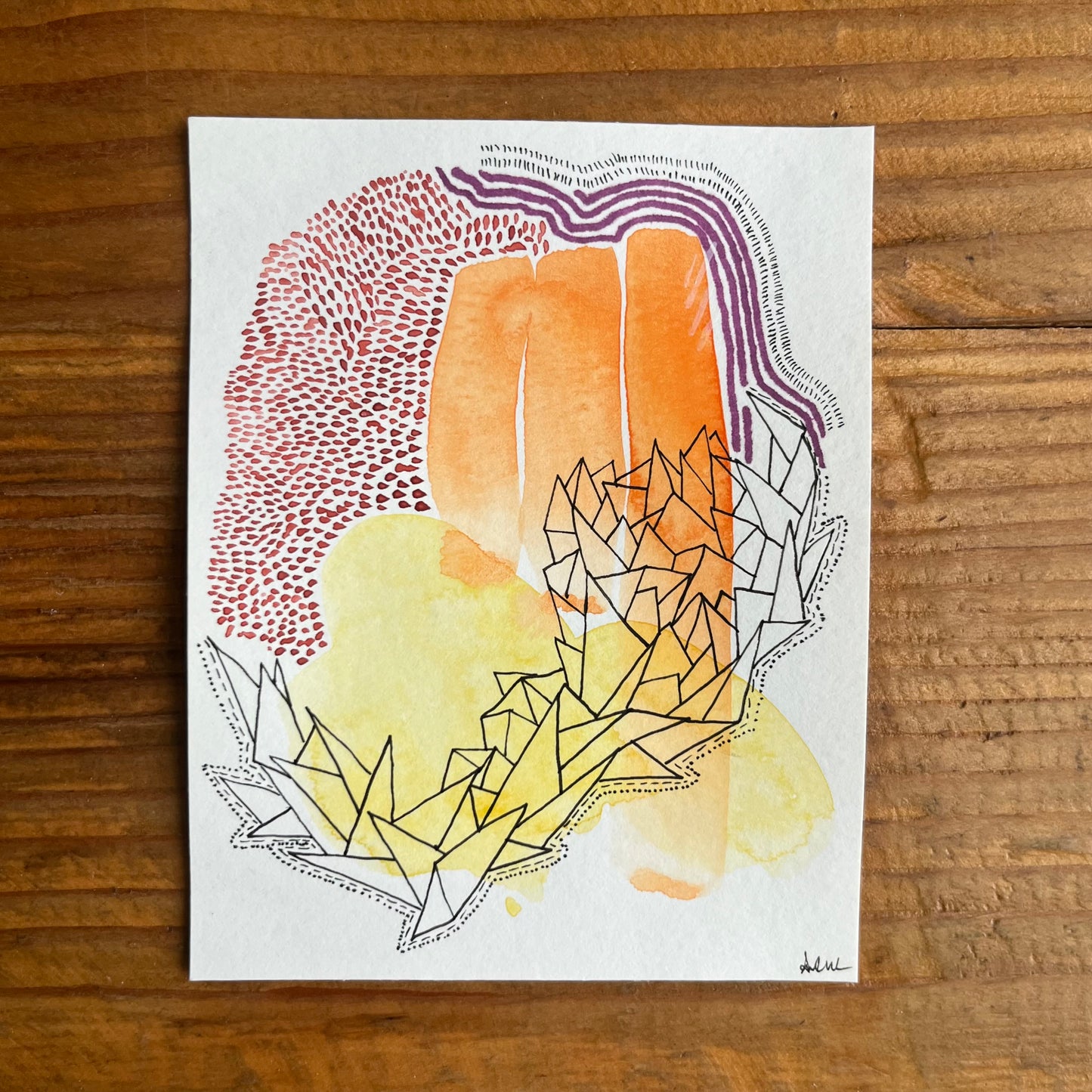 'Martian' Abstract (Original)