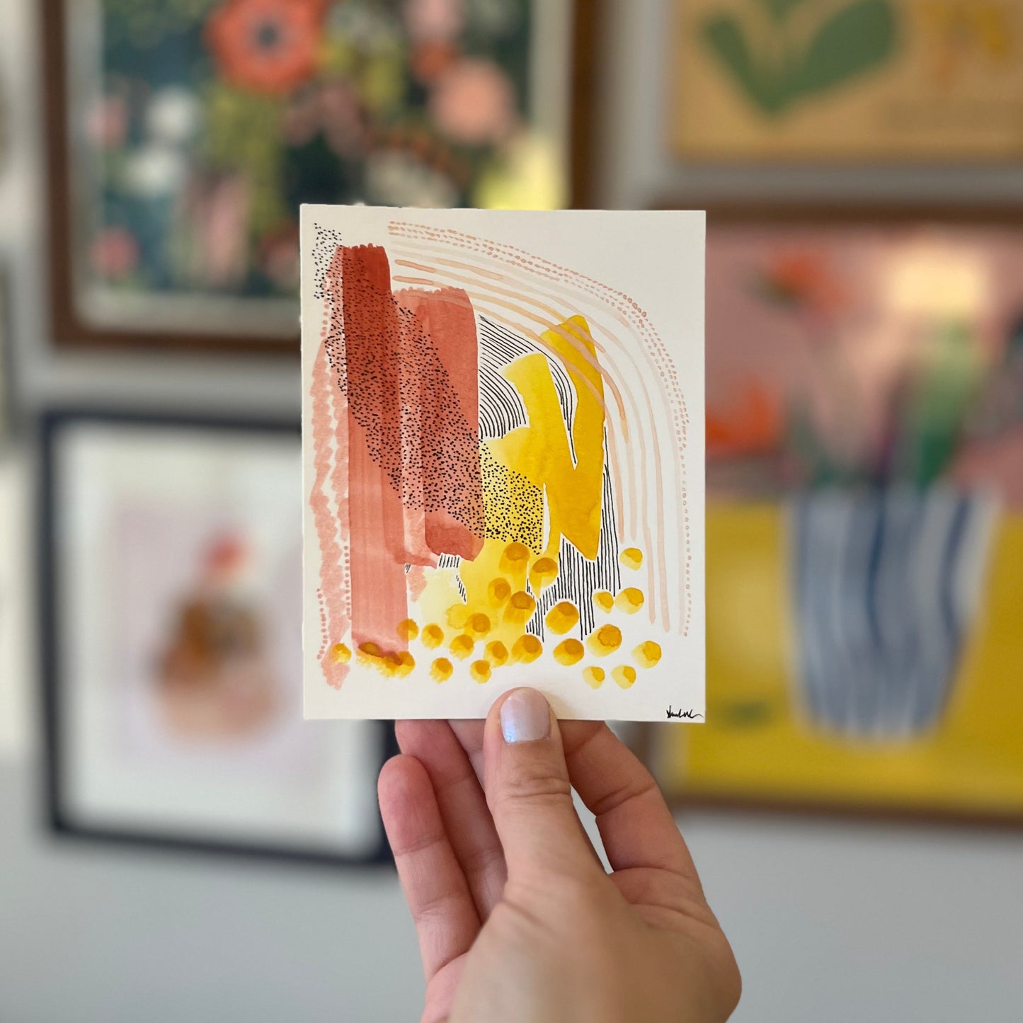 'Cascade' Abstract (Original)