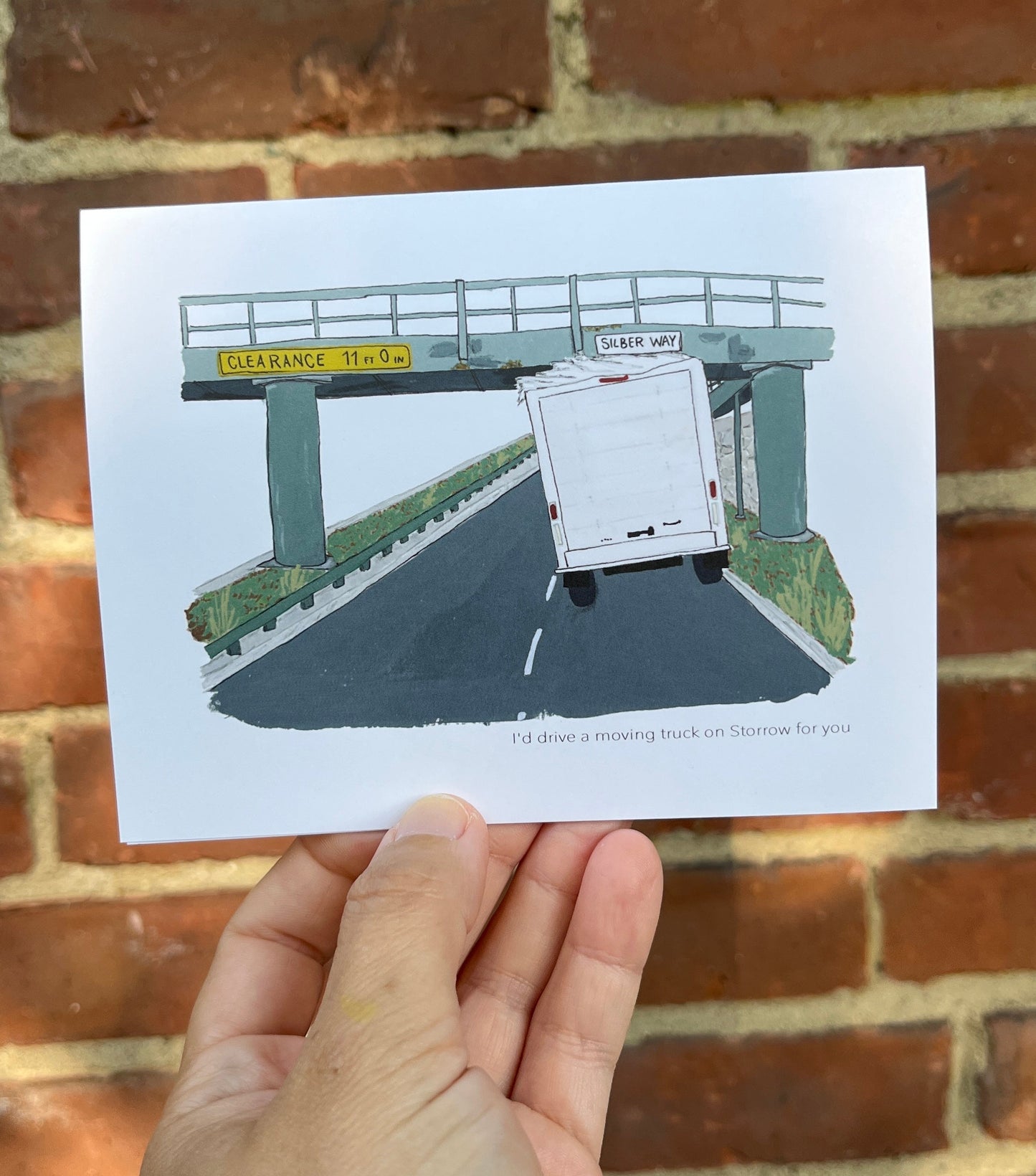 Storrow Drive Greeting Card