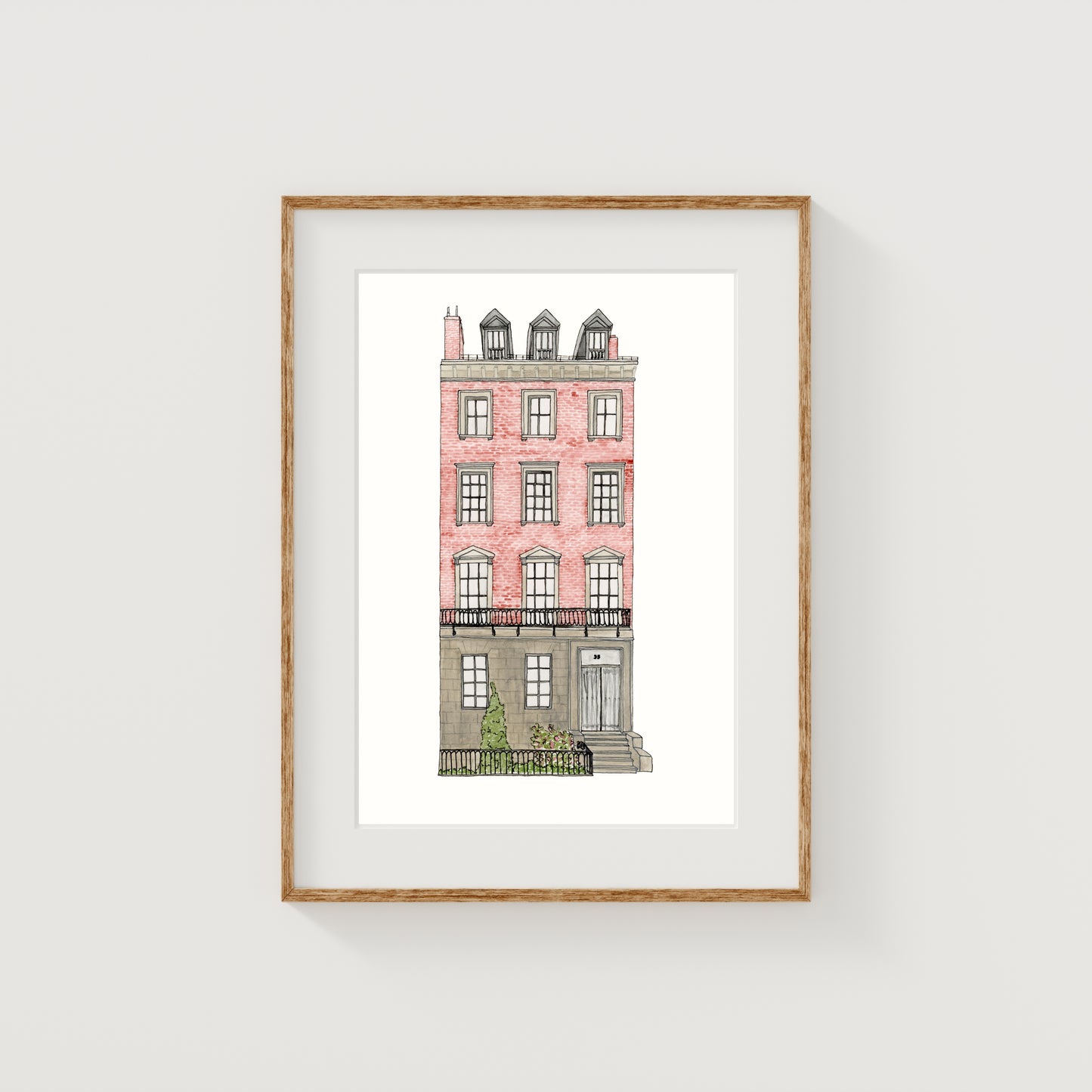 Custom House or Building Portrait