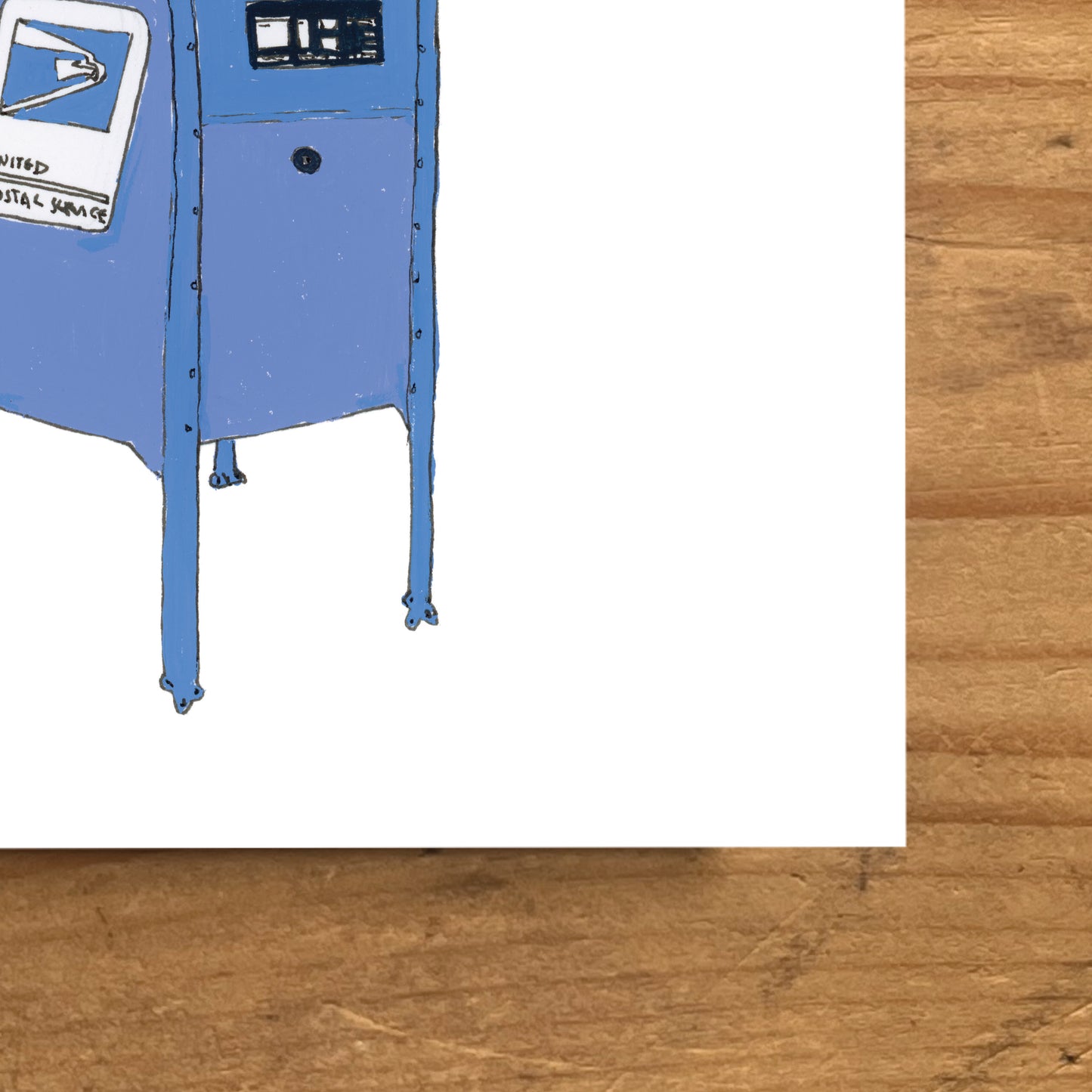 Sending Love Mailbox - Valentine's Day Greeting Card