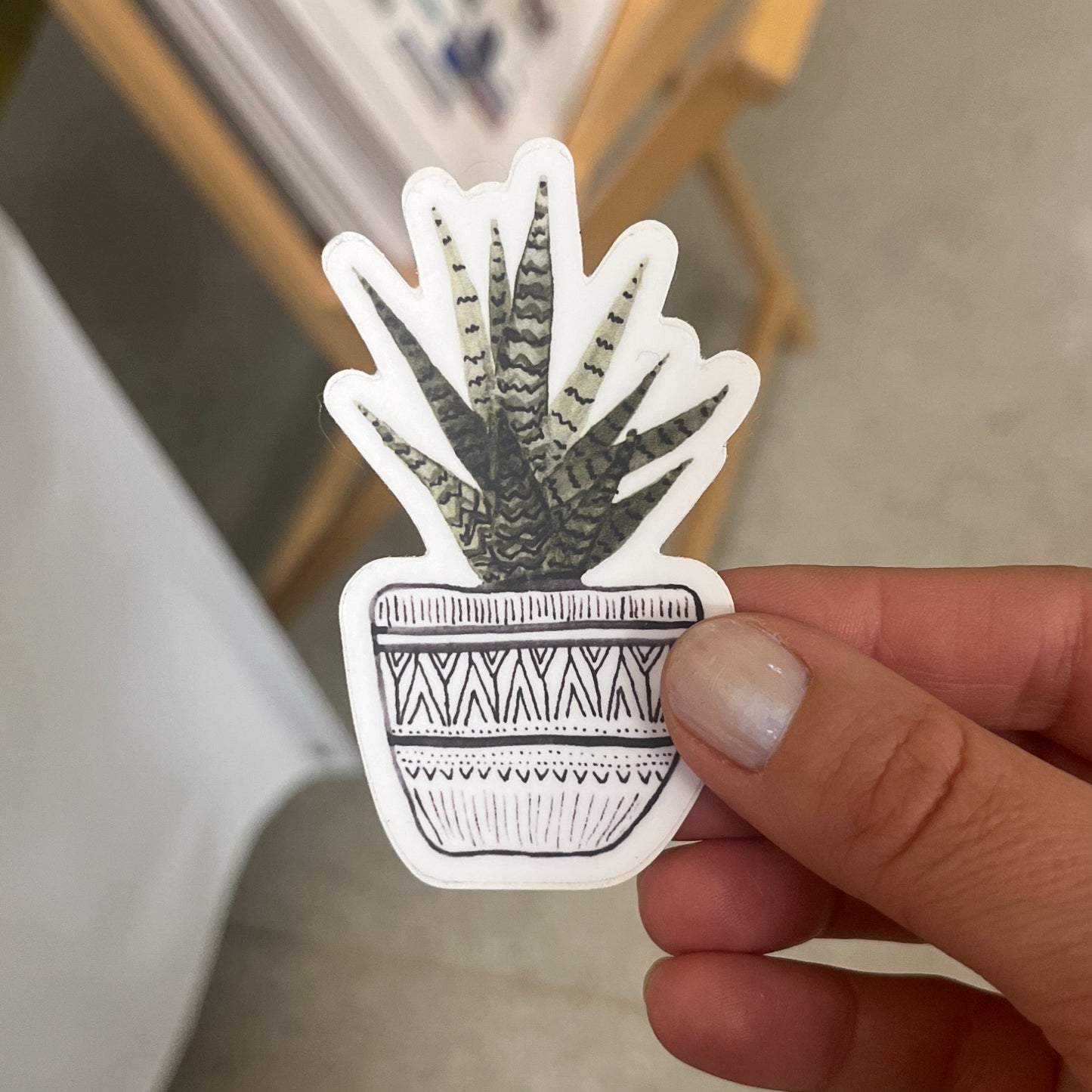 Snake Plant sticker
