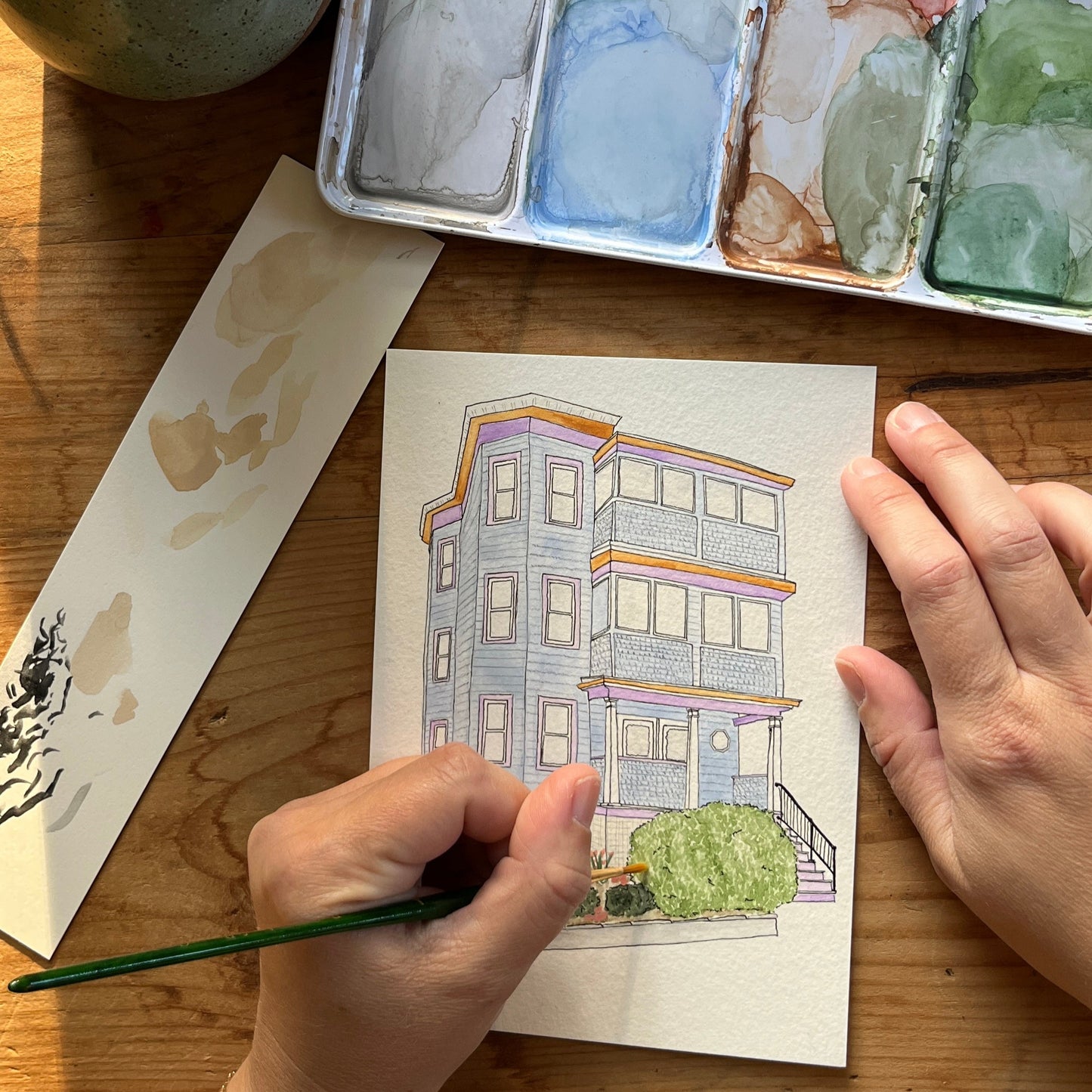 Custom House or Building Portrait