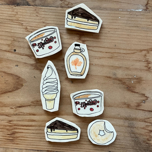 New England Foods Magnets