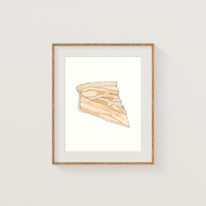 Individual New England Foods Mini Art Prints | Watercolor and Ink
