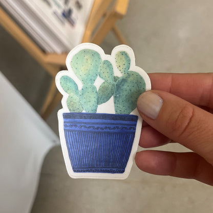 Potted Cactus sticker