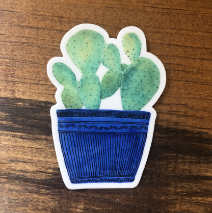 Potted Cactus sticker