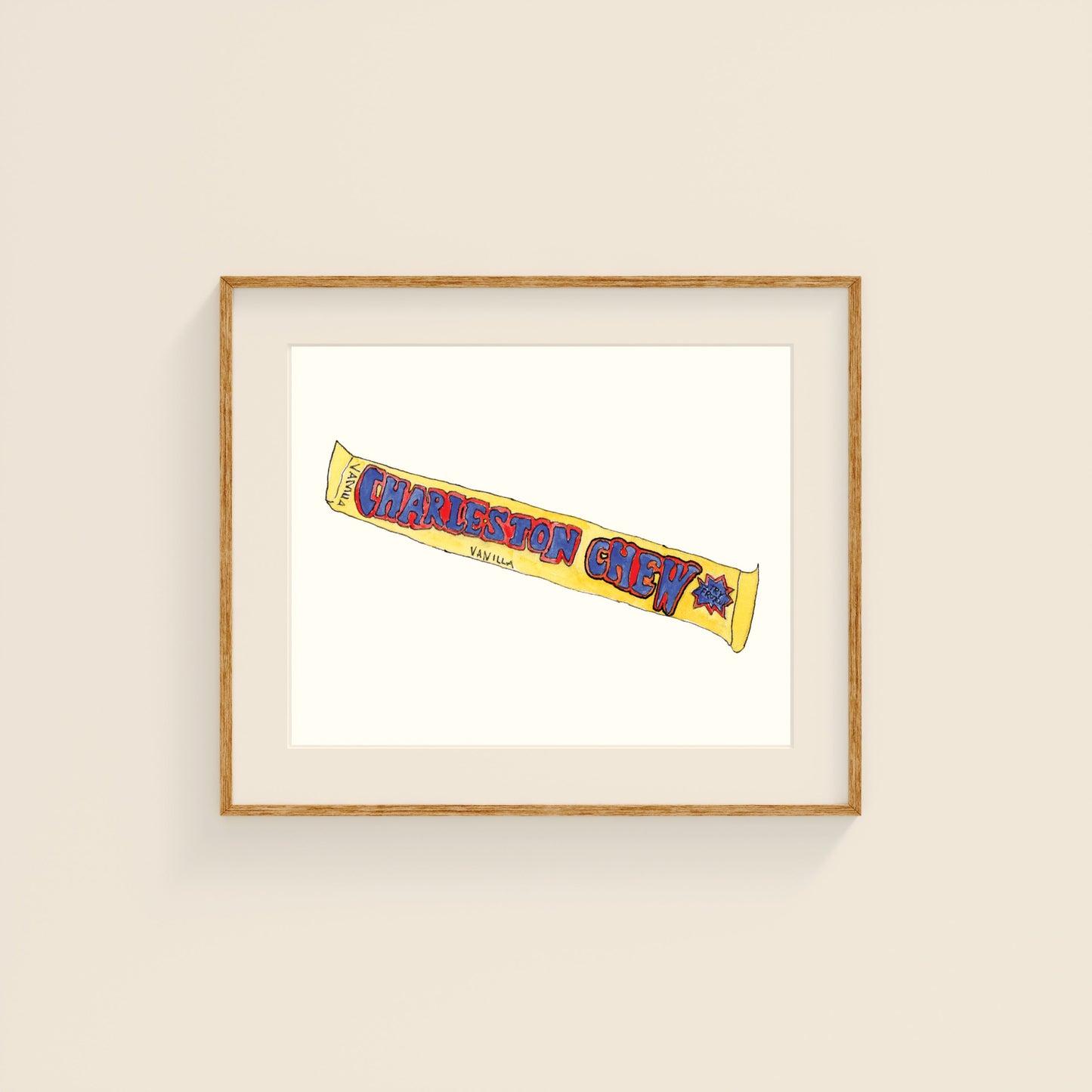 Mini Prints - Retro Candy | Gouache and Ink