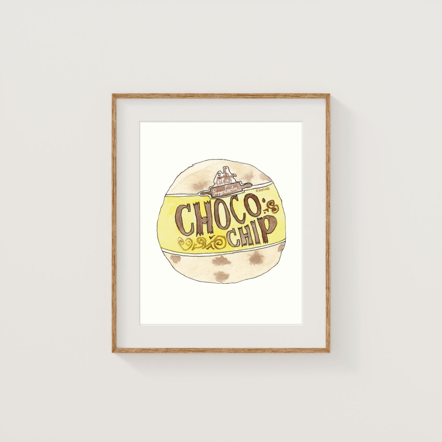 Individual New England Foods Mini Art Prints | Watercolor and Ink