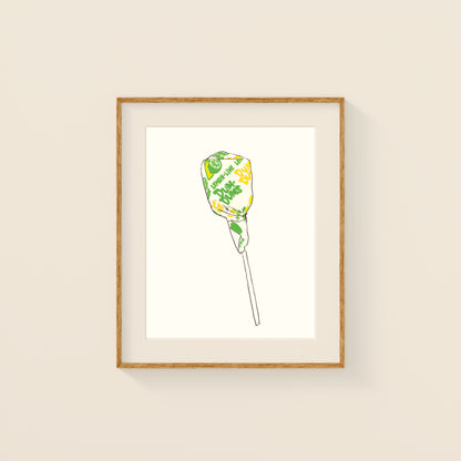 Mini Prints - Retro Candy | Gouache and Ink