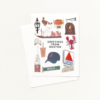 Boston Collection Greeting Card