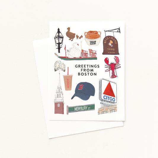 Boston Collection Greeting Card