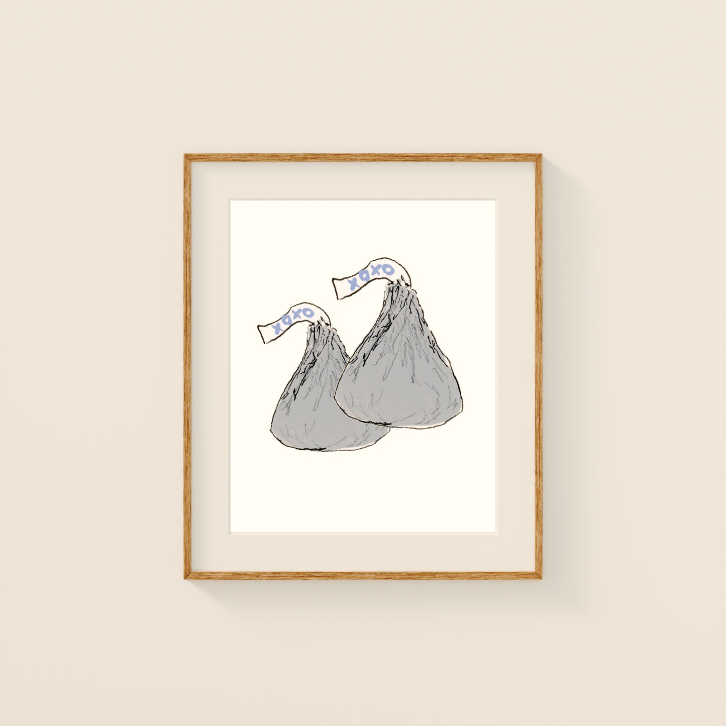 Mini Prints - Retro Candy | Gouache and Ink