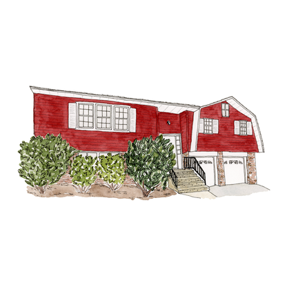 Custom House or Building Portrait