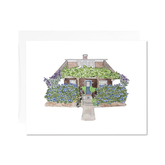 Notecards of your house or building portrait