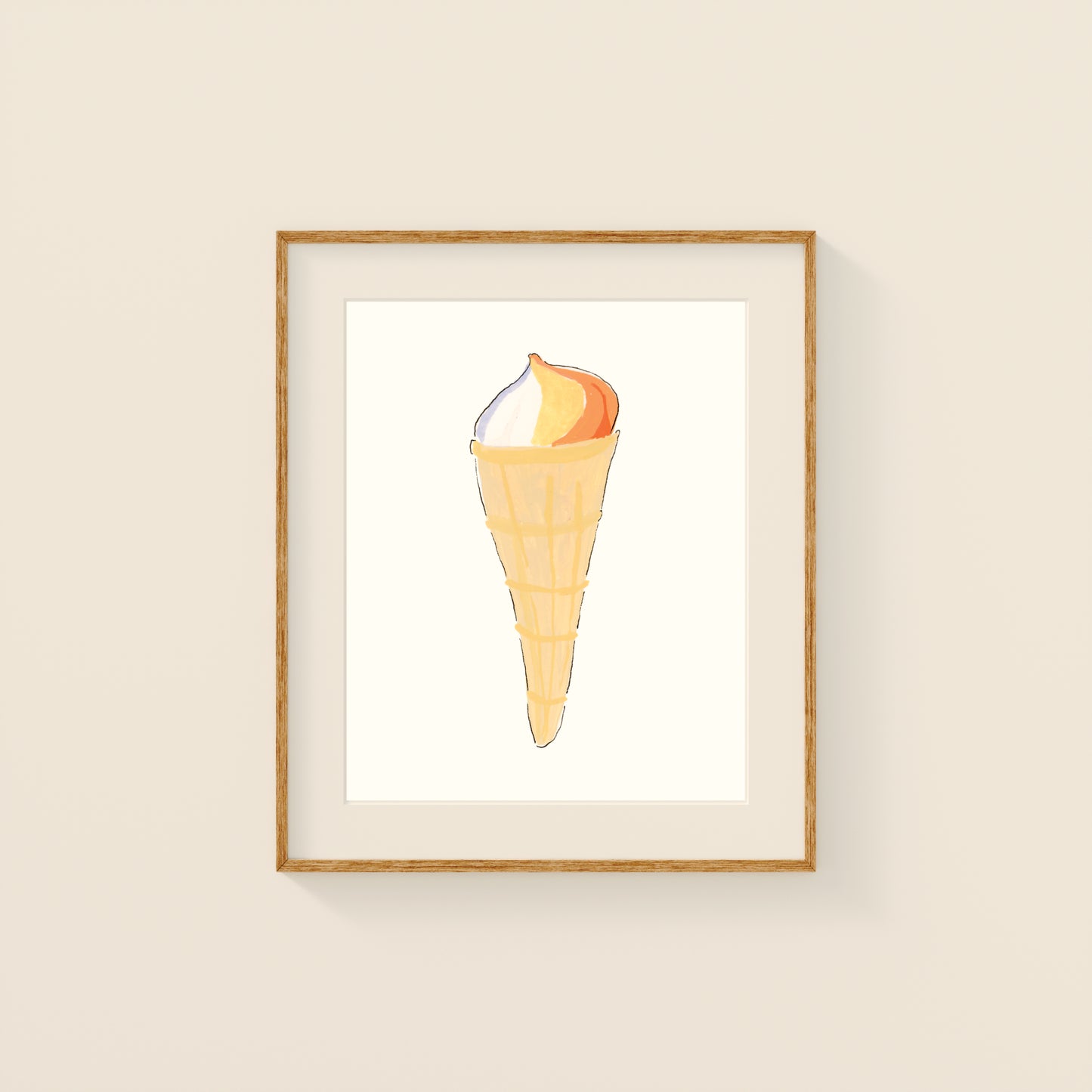 Mini Prints - Retro Candy | Gouache and Ink