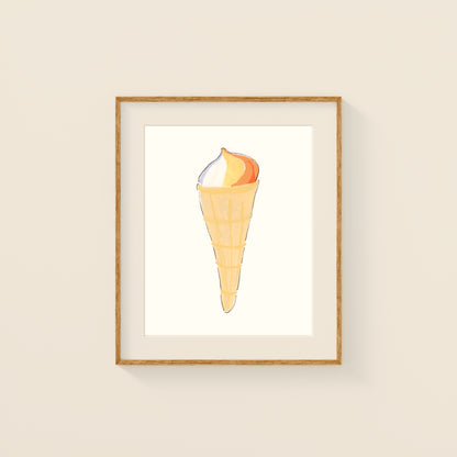 Mini Prints - Retro Candy | Gouache and Ink