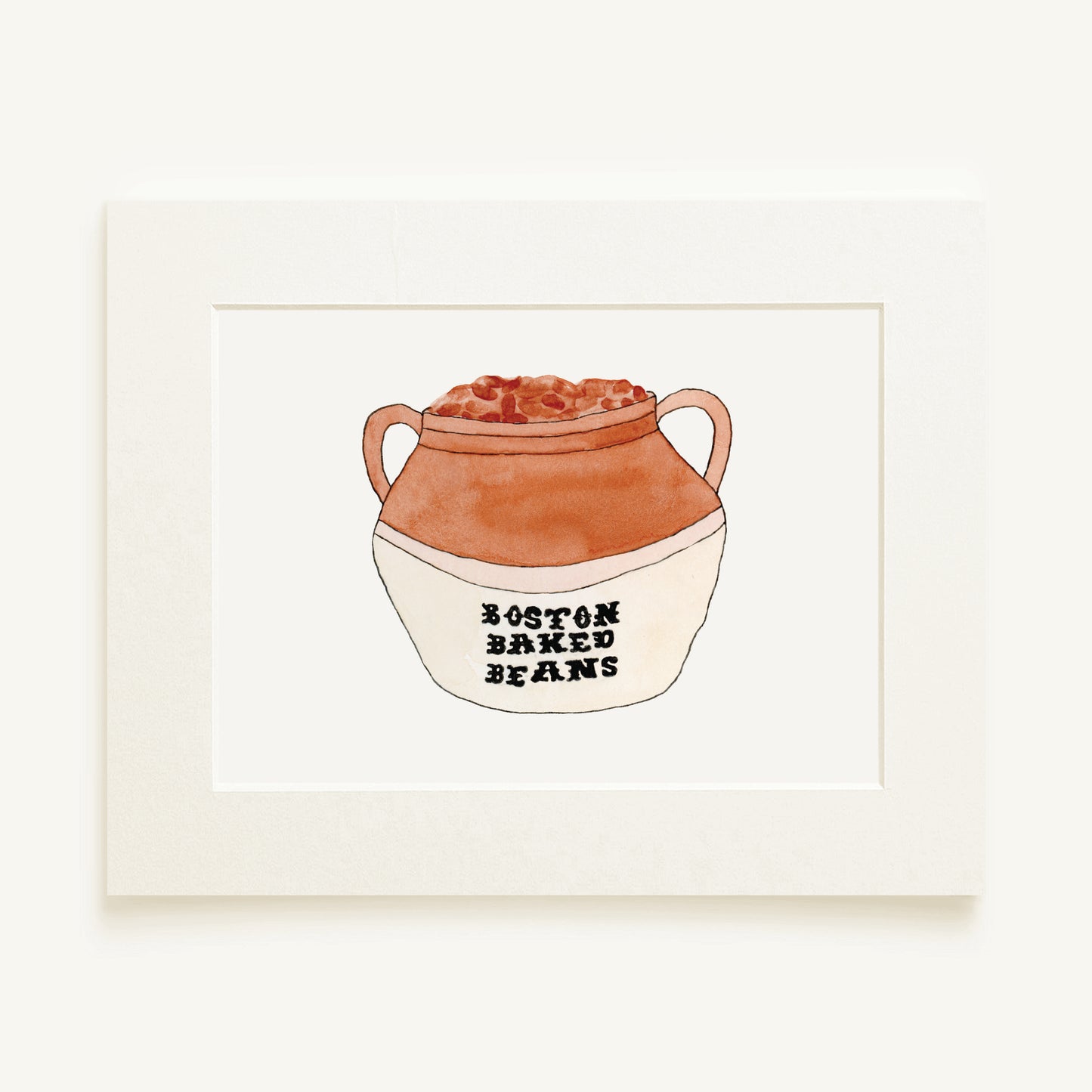 Mini Prints - Boston Collection | Gouache and Ink