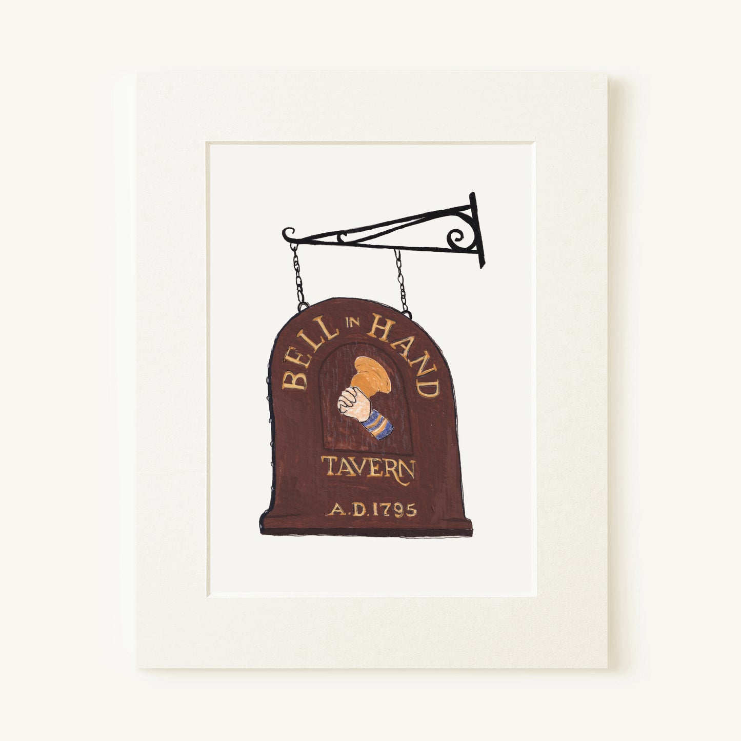 Mini Prints - Boston Collection | Gouache and Ink