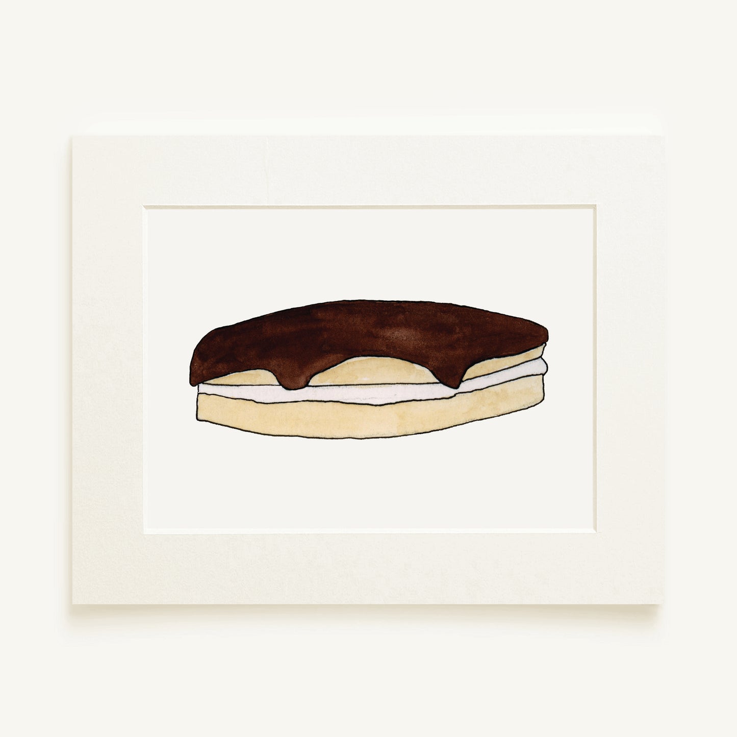 Mini Prints - Boston Collection | Gouache and Ink
