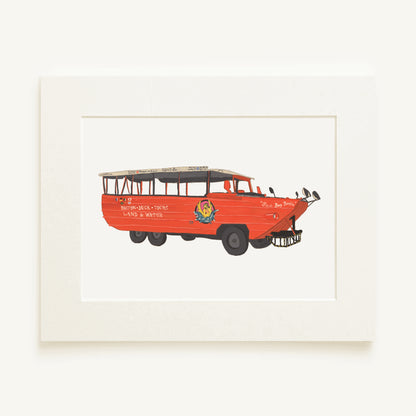 Mini Prints - Boston Collection | Gouache and Ink