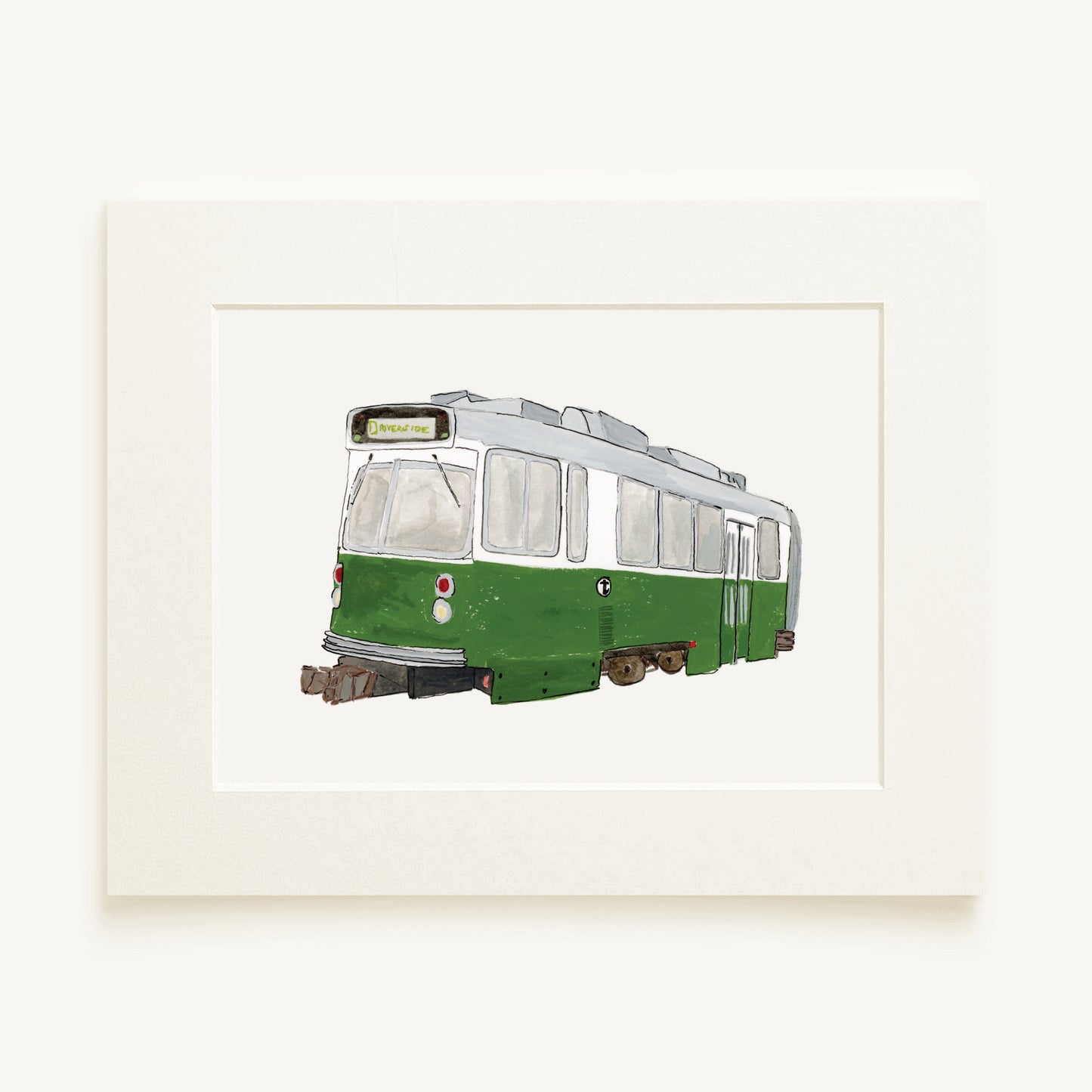 Mini Prints - Boston Collection | Gouache and Ink