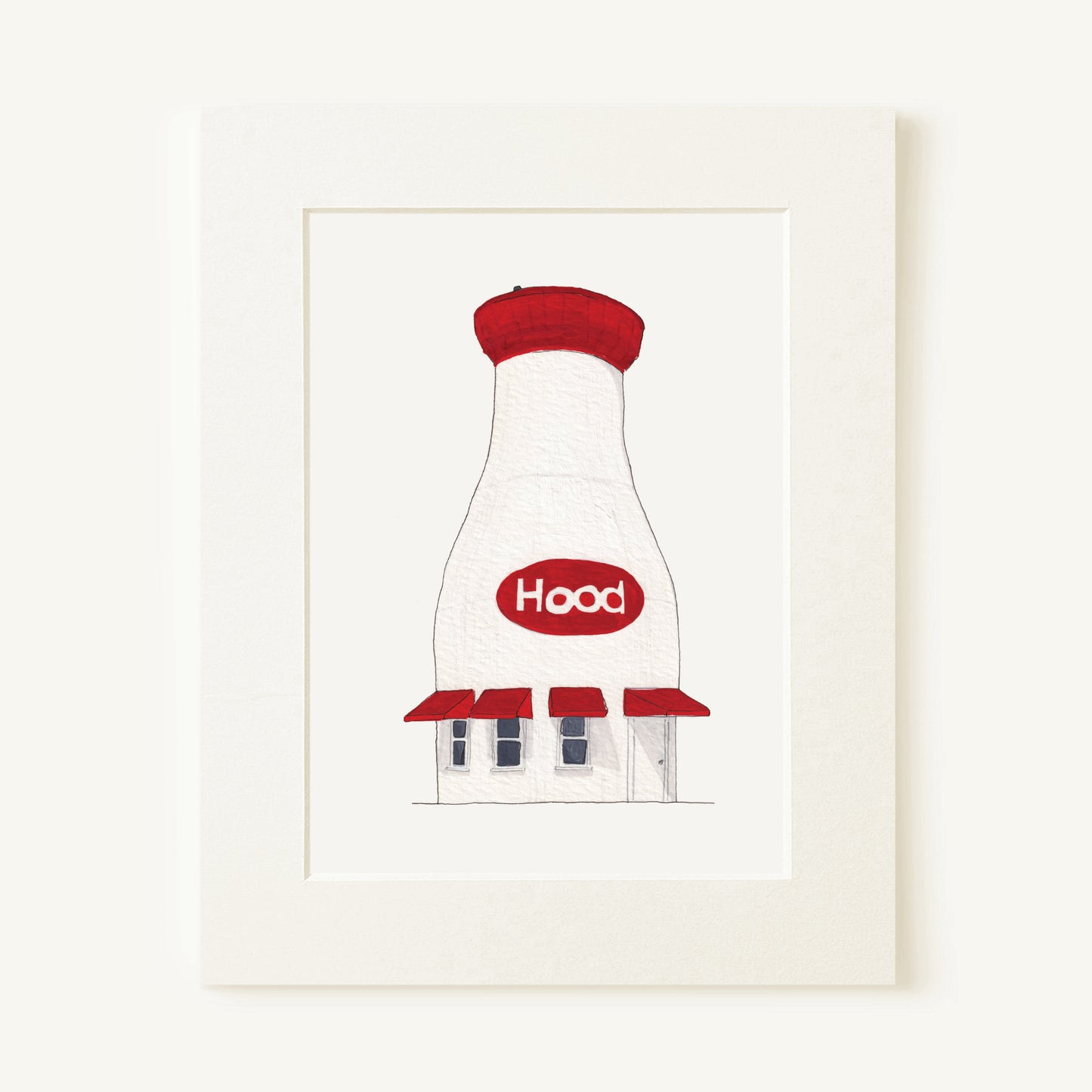 Mini Prints - Boston Collection | Gouache and Ink