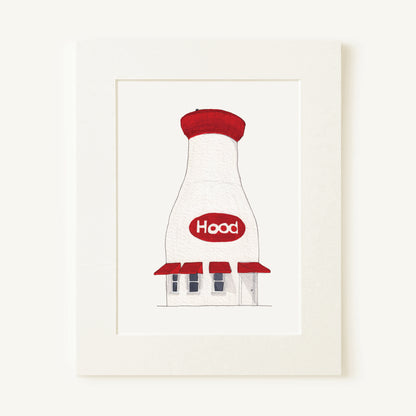 Mini Prints - Boston Collection | Gouache and Ink