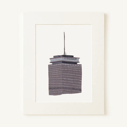 Mini Prints - Boston Collection | Gouache and Ink