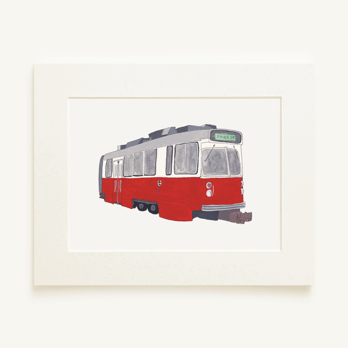 Mini Prints - Boston Collection | Gouache and Ink