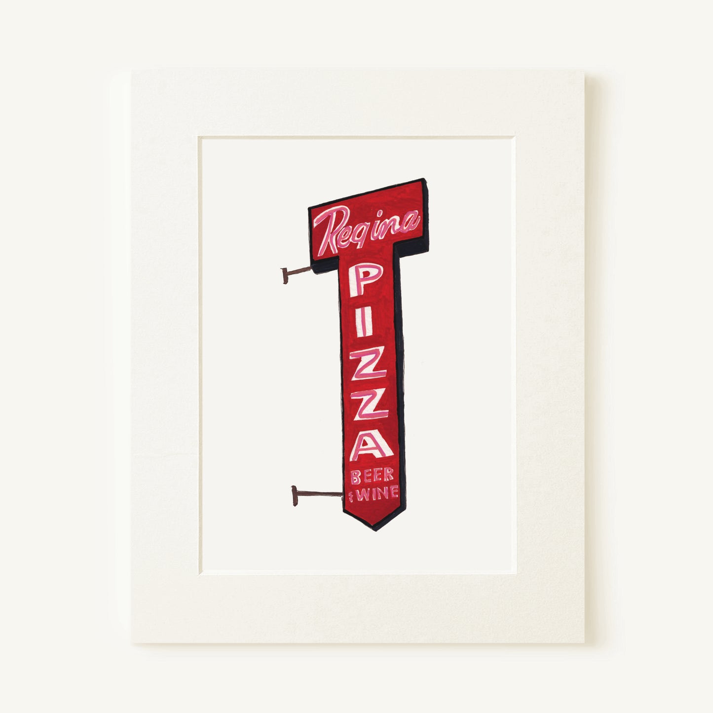 Mini Prints - Boston Collection | Gouache and Ink