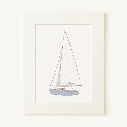 Mini Prints - Boston Collection | Gouache and Ink