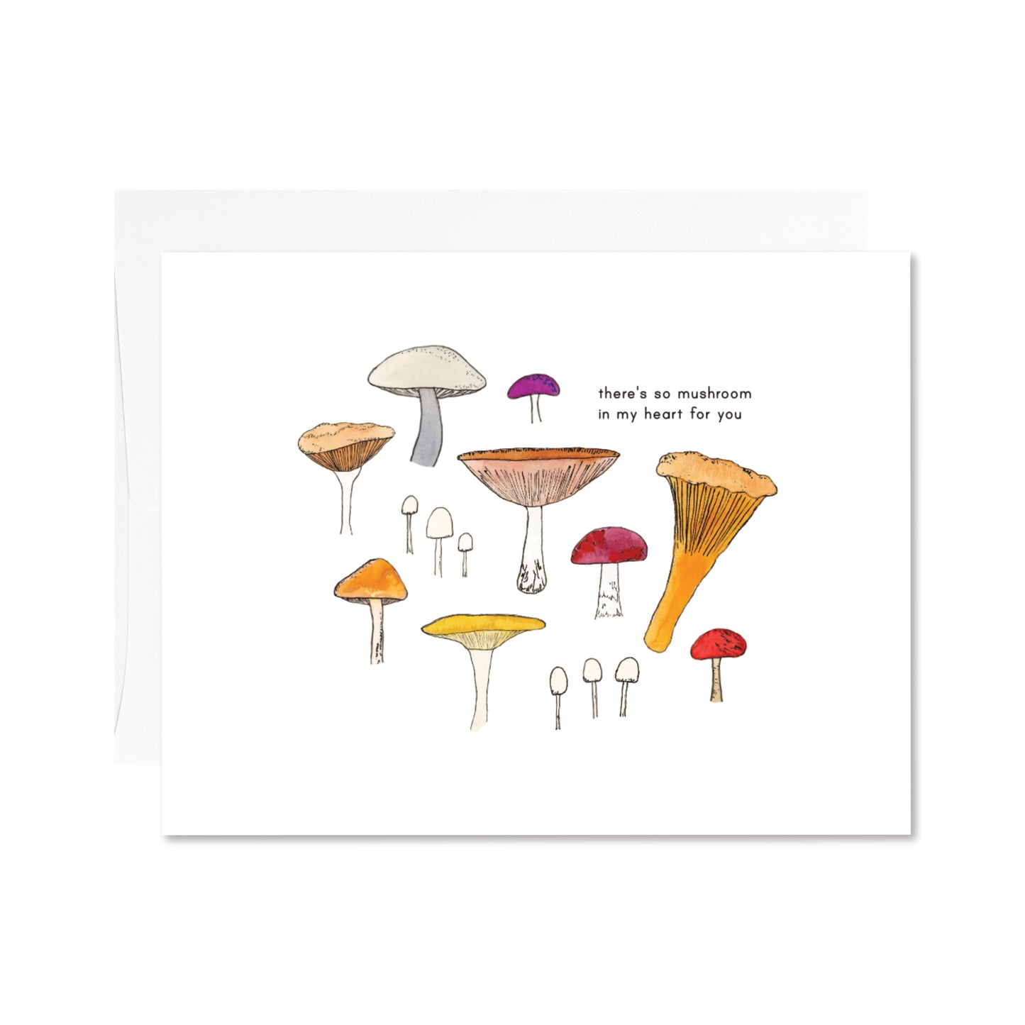 Mushroom Card - "There's So Mushroom in My Heart for You"