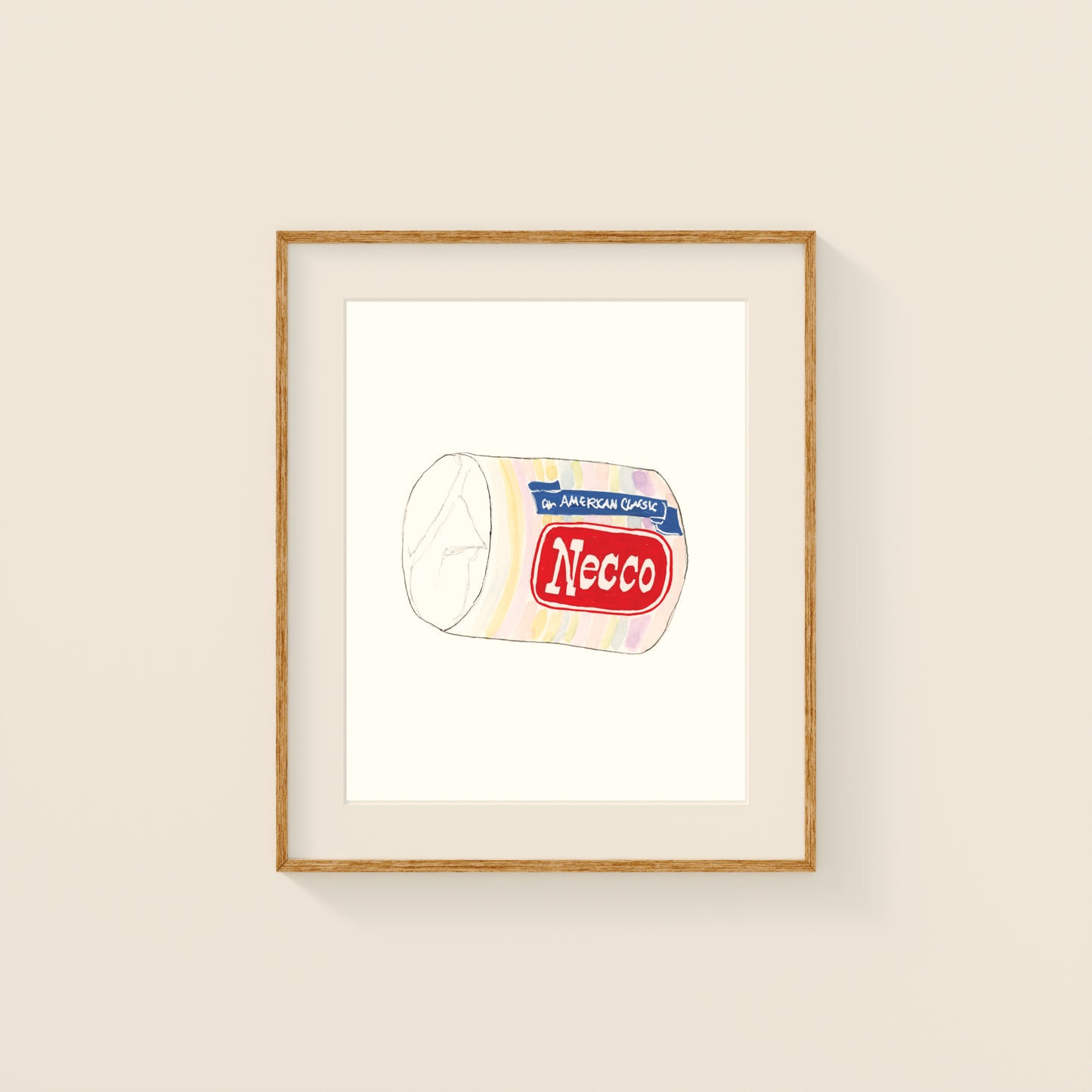 Mini Prints - Retro Candy | Gouache and Ink