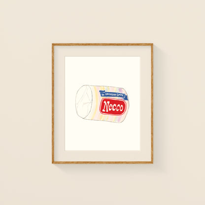 Mini Prints - Retro Candy | Gouache and Ink