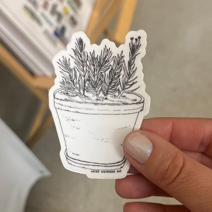 Potted Plant sticker