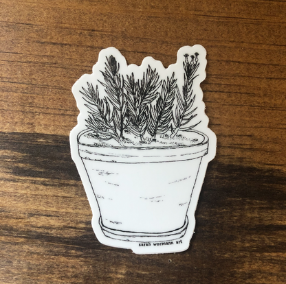 Potted Plant sticker