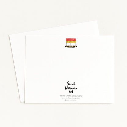 Storrow Drive Greeting Card