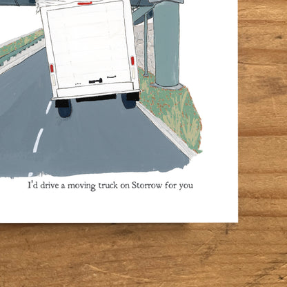 Storrow Drive Greeting Card