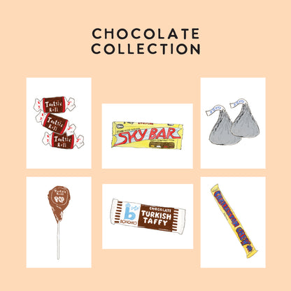 Tiny Prints - Retro Candy Edition - Pack of 6