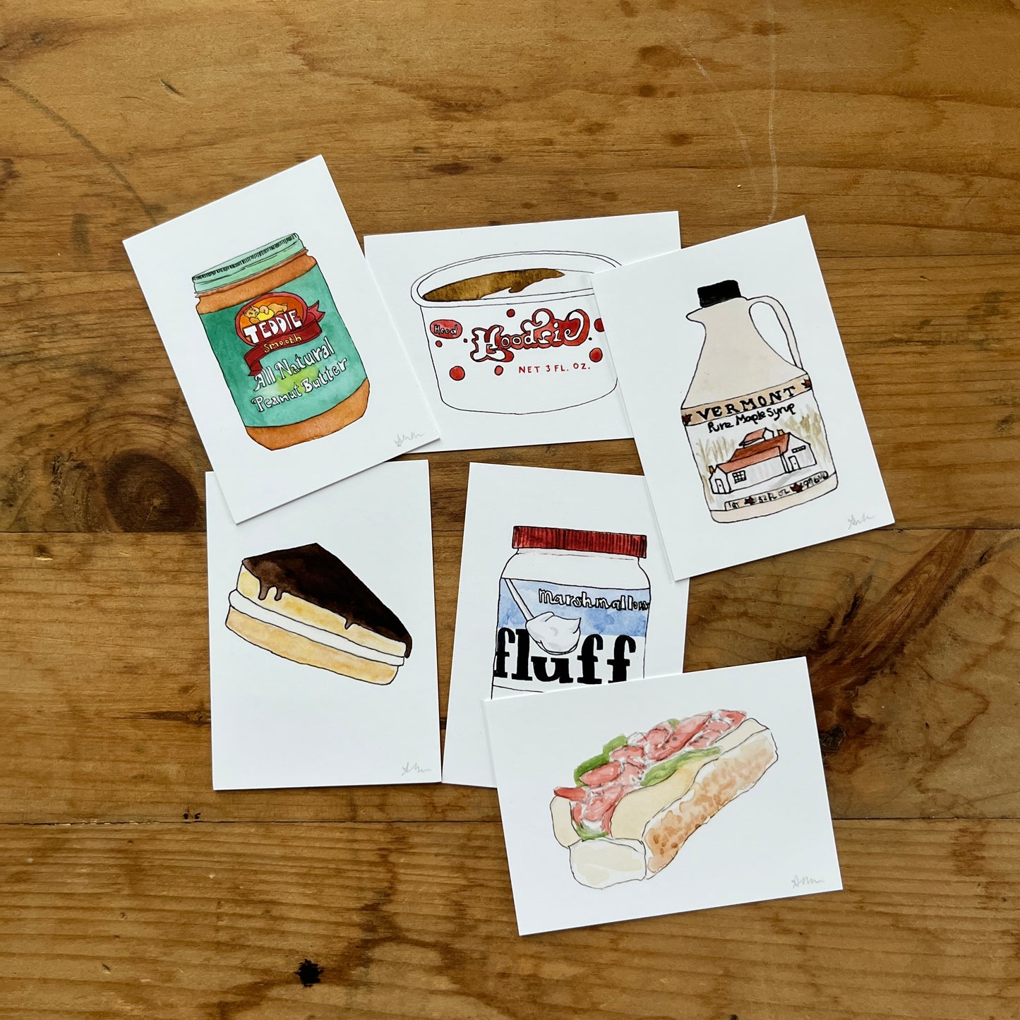 Surprise Pack of 6 Tiny Prints - New England Foods