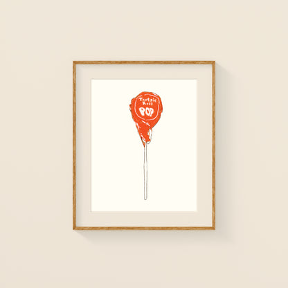 Mini Prints - Retro Candy | Gouache and Ink