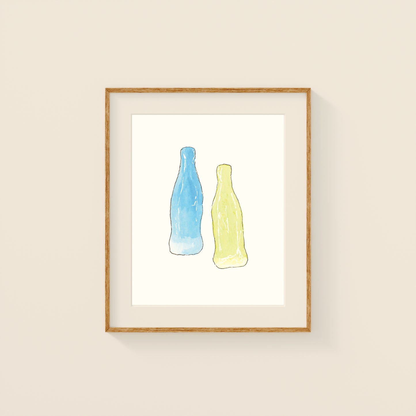 Mini Prints - Retro Candy | Gouache and Ink