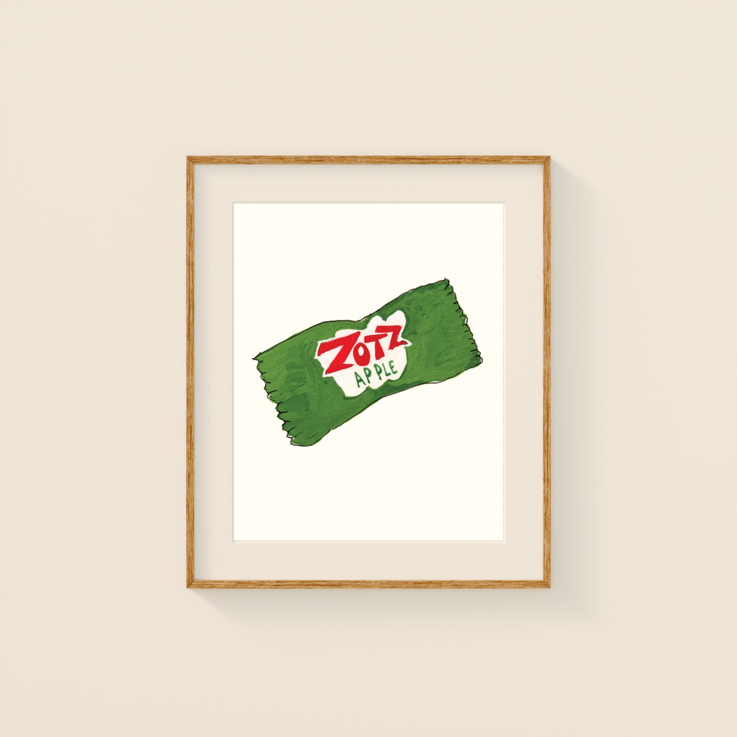 Mini Prints - Retro Candy | Gouache and Ink